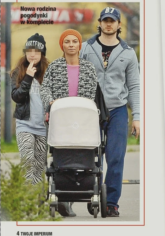 Marzena Sienkiewicz z mężem i dziećmi Marzena Sienkiewicz z mężem i dziećmi