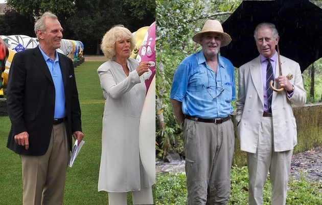 Mark z Camillą i Karolem