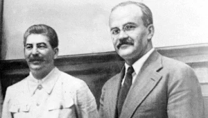 Józef Stalin i Wiaczesław Mołotow - dyktator i jego minister spraw zagranicznych 