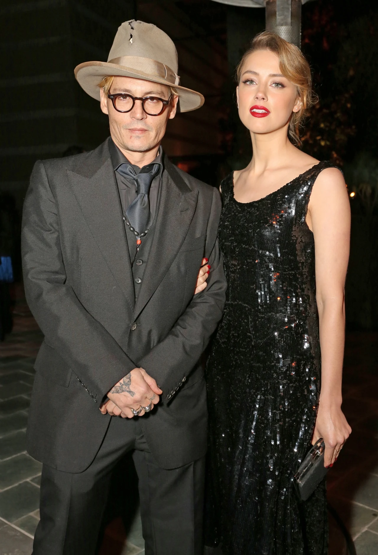 Johnny Depp i Amber Heard Johnny Depp i Amber Heard