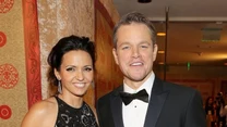 Matt Damon i Luciana Barroso