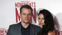 Matt Damon i Luciana Barroso