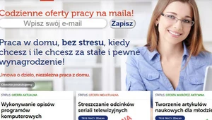 Strona serwisu e-praca.vv.net.pl