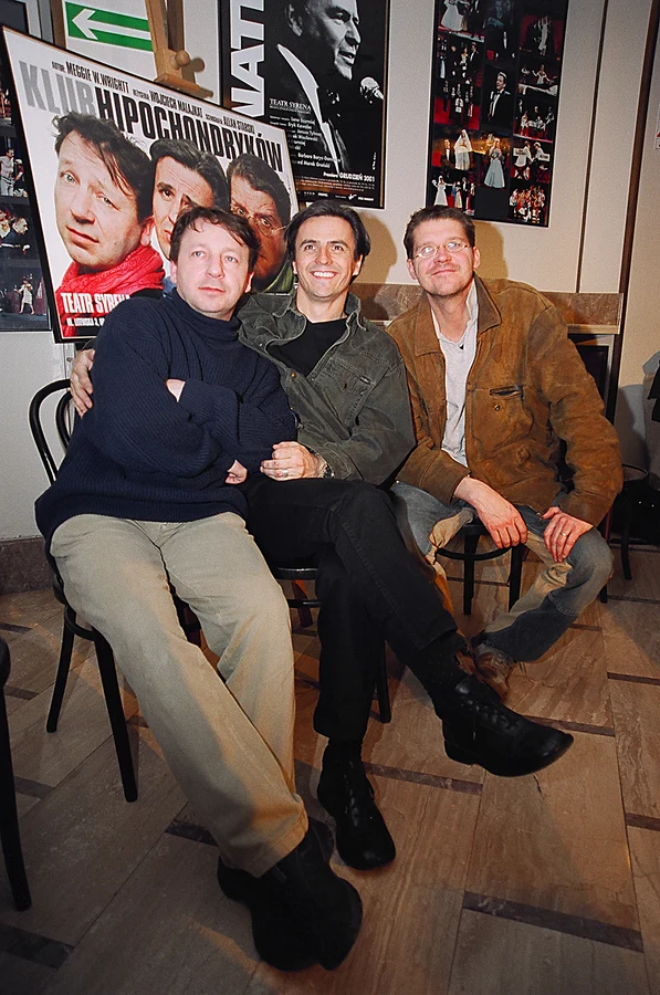 Zbyszek z Wojtkiem i Piotrkiem Zbyszek z Wojtkiem i Piotrkiem