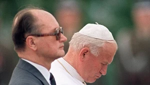 Jan Paweł II i Wojciech Jaruzelski