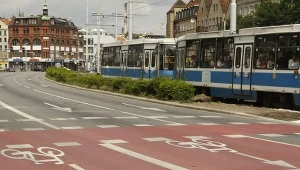 Rafał Dutkiewicz zderzył się z tramwajem (zdjęcie ilustracyjne)