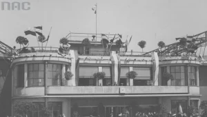 Budynek portu lotniczego na Okęciu - rok 1938