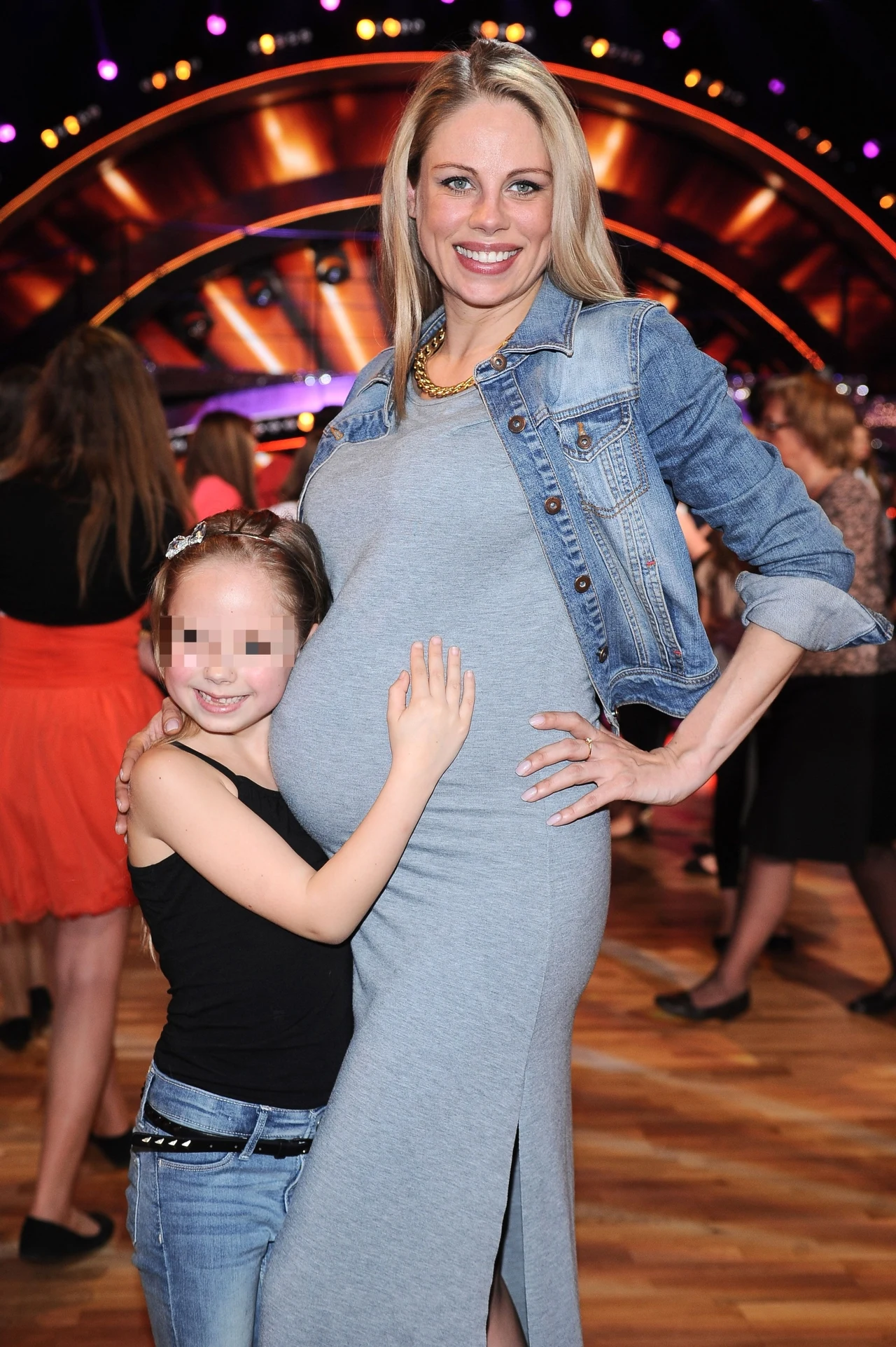 Magda Modra z córką