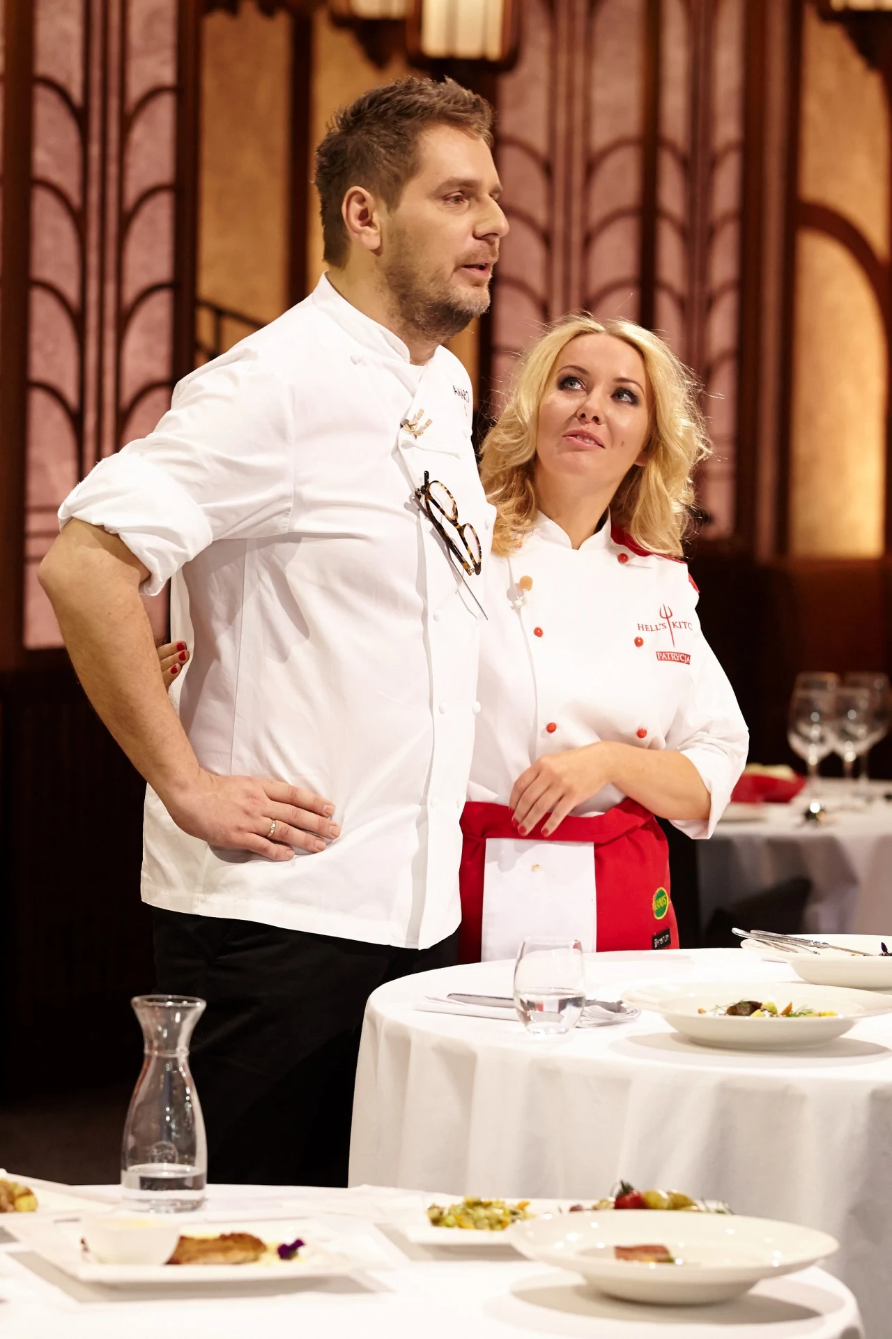 Modest Amaro z żoną Agnieszką