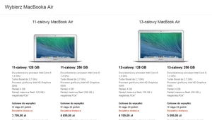 Tańsze i szybsze MacBooki Air