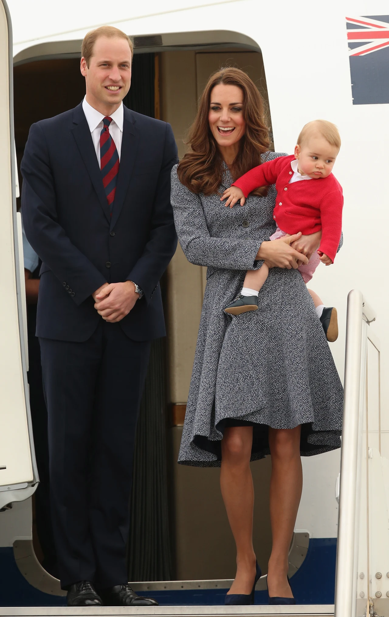 Kate i William z synkiem Kate i William z synkiem