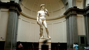 Posąg Dawida w Galerii Akademii