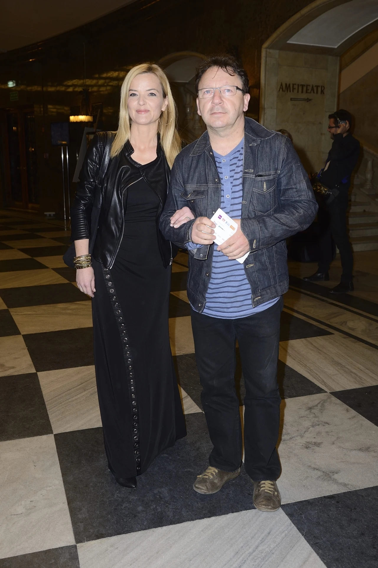 Monika Richardson, Zbigniew Zamachowski Monika Richardson, Zbigniew Zamachowski