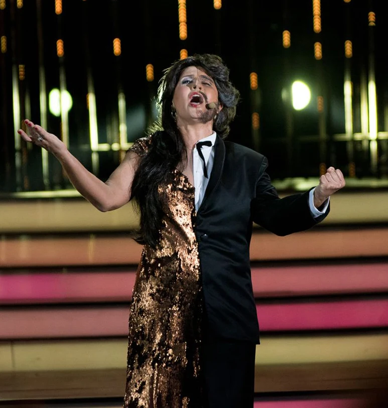 Kasia Skrzynecka w "Twoja twarz brzmi znajomo" Kasia Skrzynecka w "Twoja twarz brzmi znajomo"