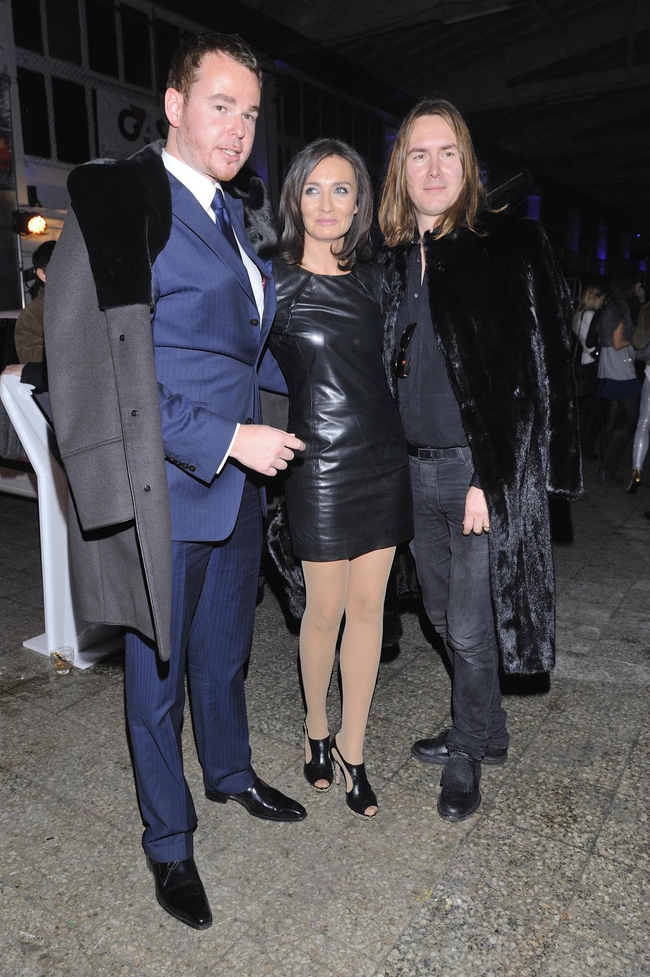 Dominika z Tomaszem i byłym mężem Dominika z Tomaszem i byłym mężem