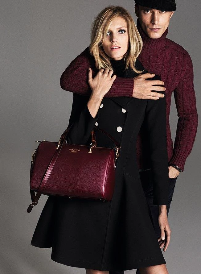 Najnowsza kampania Gucci, której twarzą została Anja Rubik Najnowsza kampania Gucci, której twarzą została Anja Rubik