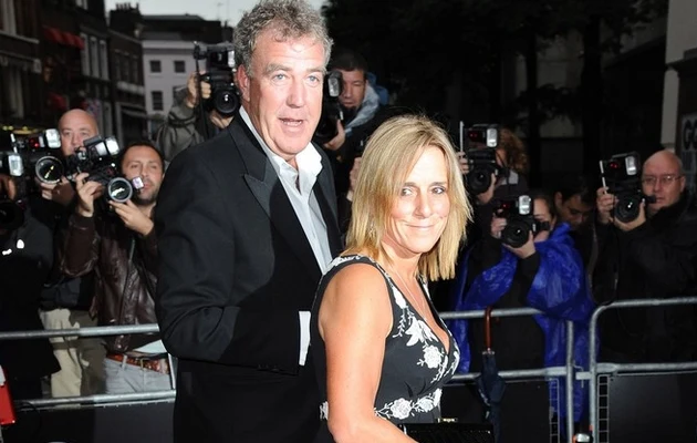 Jeremy Clarkson z żoną Jeremy Clarkson z żoną