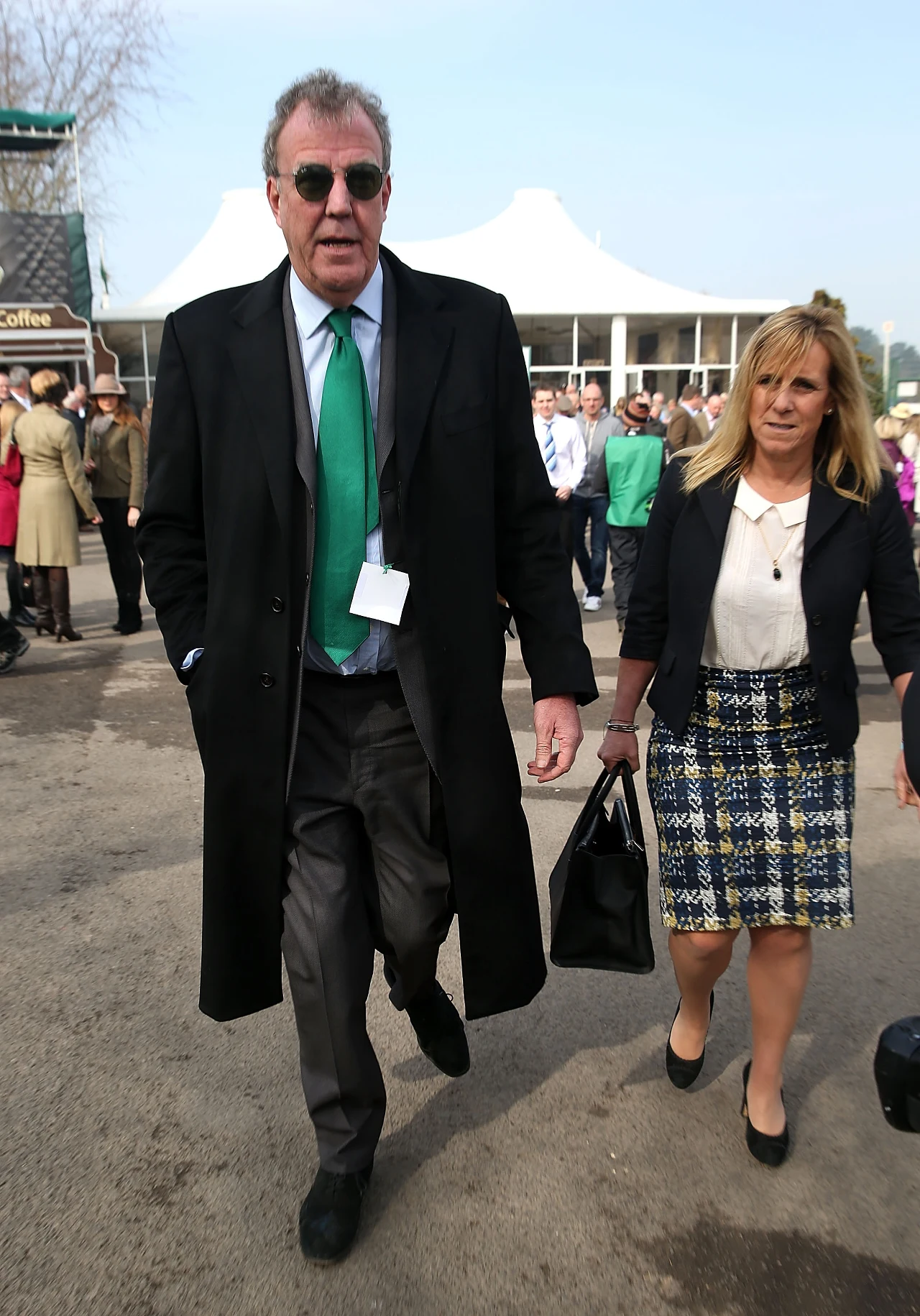 Jeremy Clarkson z żoną Jeremy Clarkson z żoną