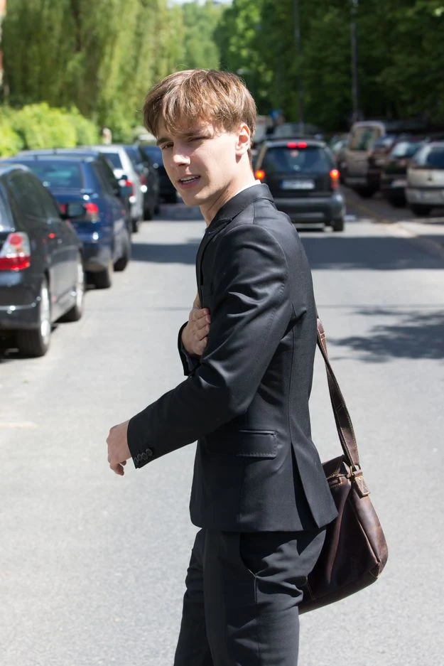 Maciej Musiał przed egzaminem maturalnym