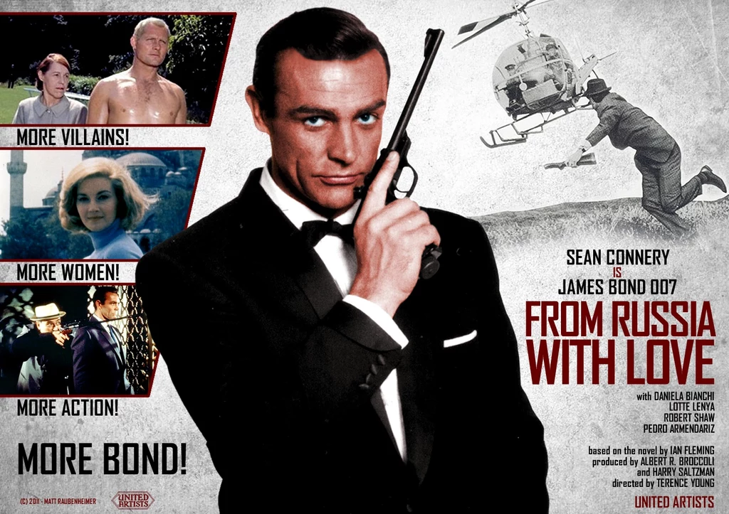 Plakat promujący "From Russia with Love" Plakat promujący "From Russia with Love"