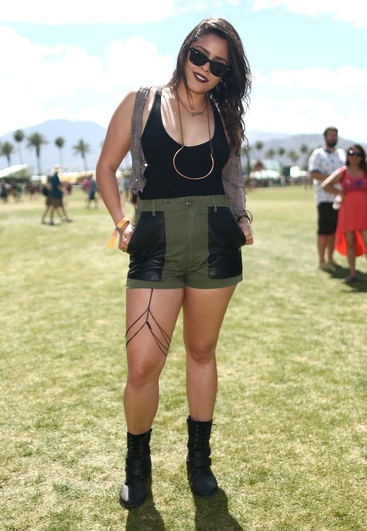 Festival style na Coachelli Festival style na Coachelli