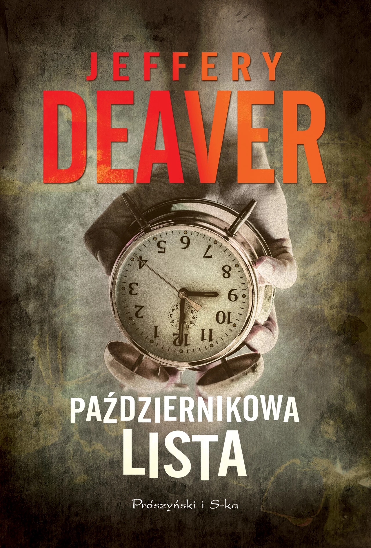 Okładka książki "Październikowa lista" 