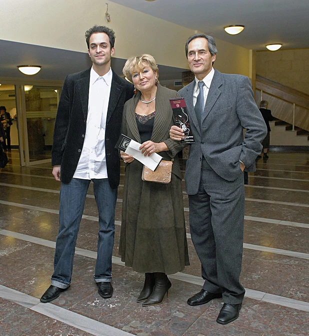 Jerzy Zelnik z żoną Urszulą i synem Mateuszem na koncercie pamięci Jana Kiepury Jerzy Zelnik z żoną Urszulą i synem Mateuszem na koncercie pamięci Jana Kiepury