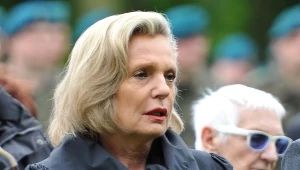 Córka dowódcy spod Monte Cassino, gen. broni Władysława Andersa - Anna Maria Anders na uroczystościach w Szczecinie