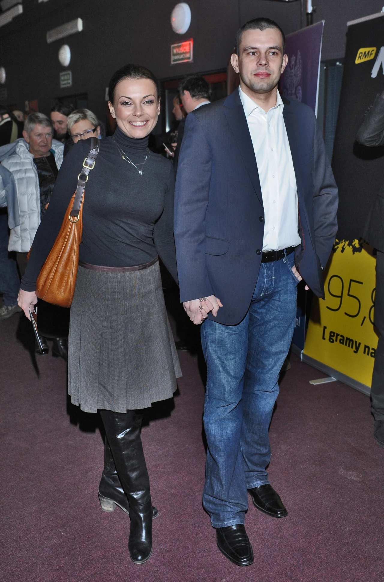 Kasia Glinka i Przemysław Gołdon. Premiera spektaklu "Przez park na bosaka" Kasia Glinka i Przemysław Gołdon. Premiera spektaklu "Przez park na bosaka"