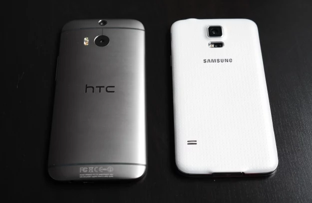 HTC One M8 i Samsung Galaxy S5