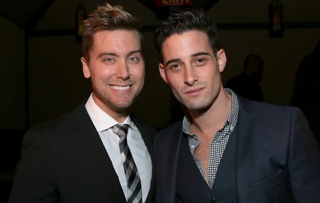 Lance Bass z narzeczonym Lance Bass z narzeczonym