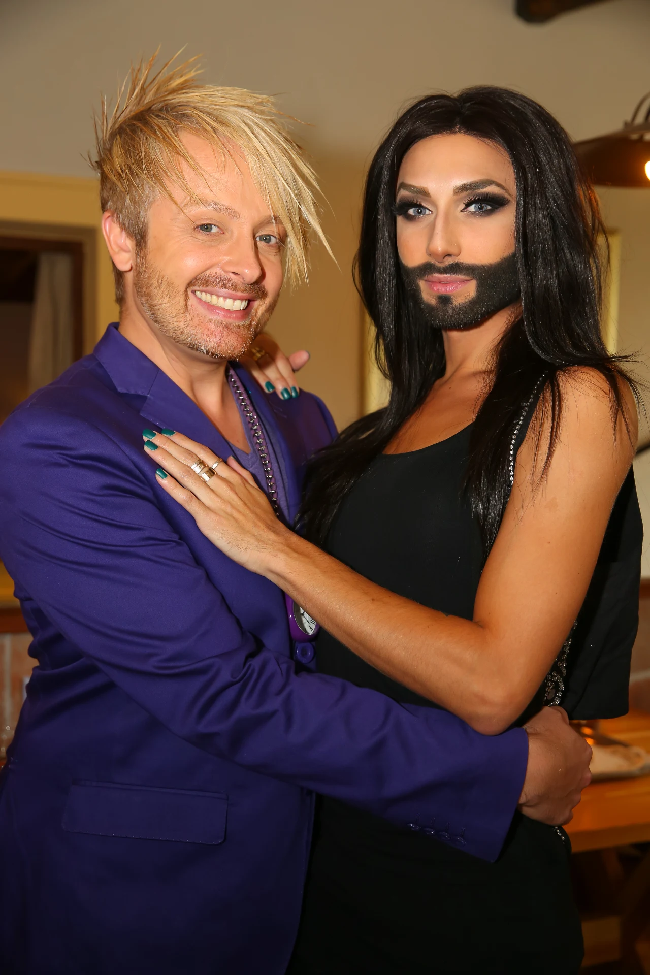 Conchita Wurst i Ross Antony