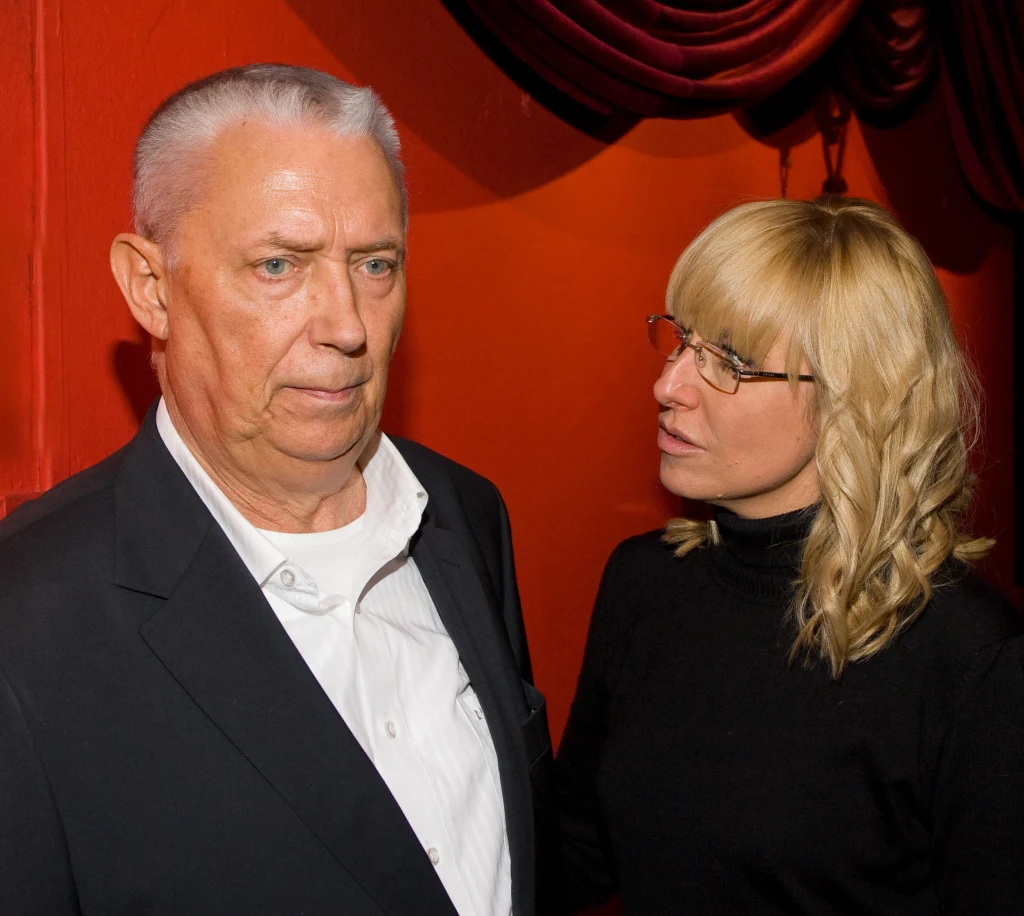 Agata Młynarska z ojcem Wojciechem Agata Młynarska z ojcem Wojciechem