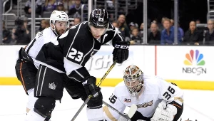 John Gibson w bramce Anaheim Duck