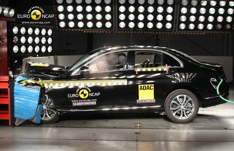 Mercedes zdał test / Fot: Euro NCAP