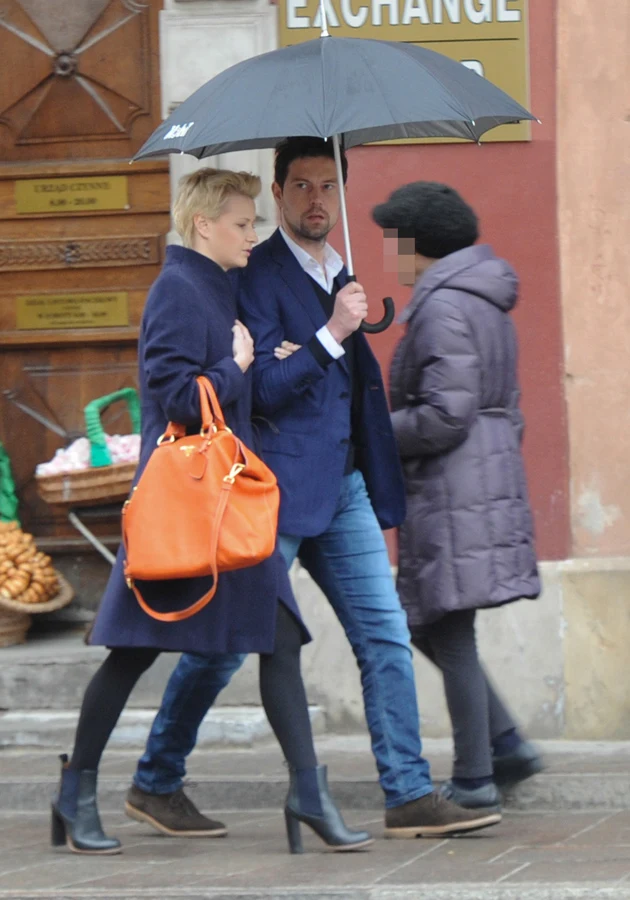 Małgorzata Kożuchowska i Bartek Wróblewski