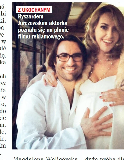 Magda Waligórska i Ryszard Jurczewski Magda Waligórska i Ryszard Jurczewski