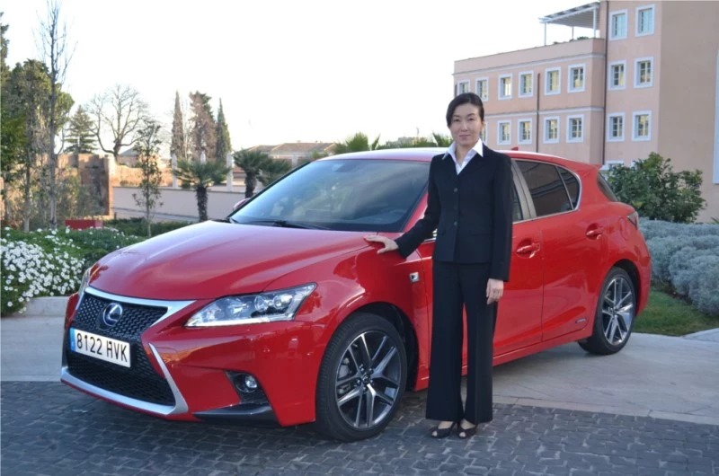 Szef inżynierów Lexusa Chika Kako i Lexus CT 200h F Sport