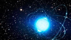 Magnetar w gromadzie gwiazd Westerlund 1 Źródło: ESO/L. Calçada