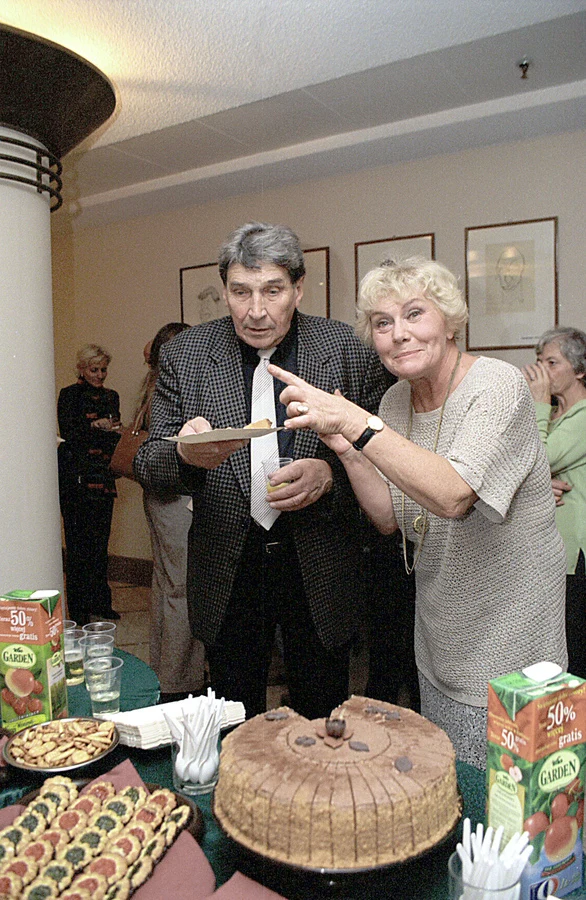 Teresa Lipowska ze śp. mężem, Tomaszem Zaliwskim Teresa Lipowska ze śp. mężem, Tomaszem Zaliwskim