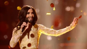 Conchita Wurst podczas finału Eurowizji