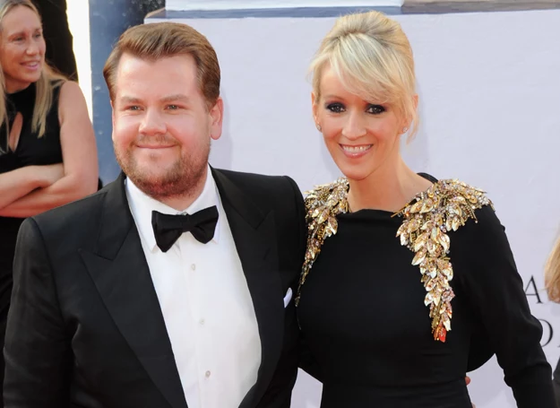 James Corden i Julia Carey