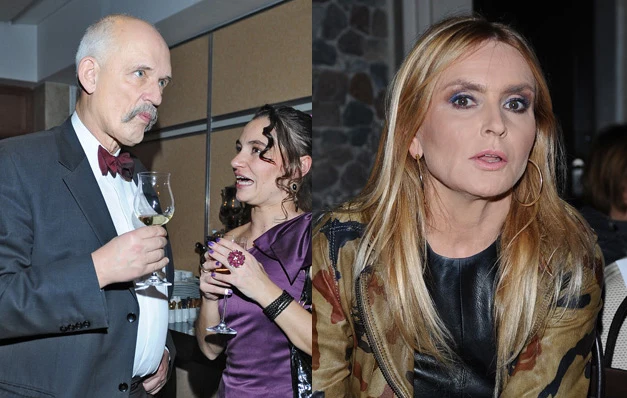 Janusz Korwin-Mikke, Monika Olejnik