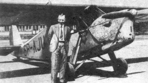 Stanisław Skarżyński i jego RWD-5bis SP-AJU