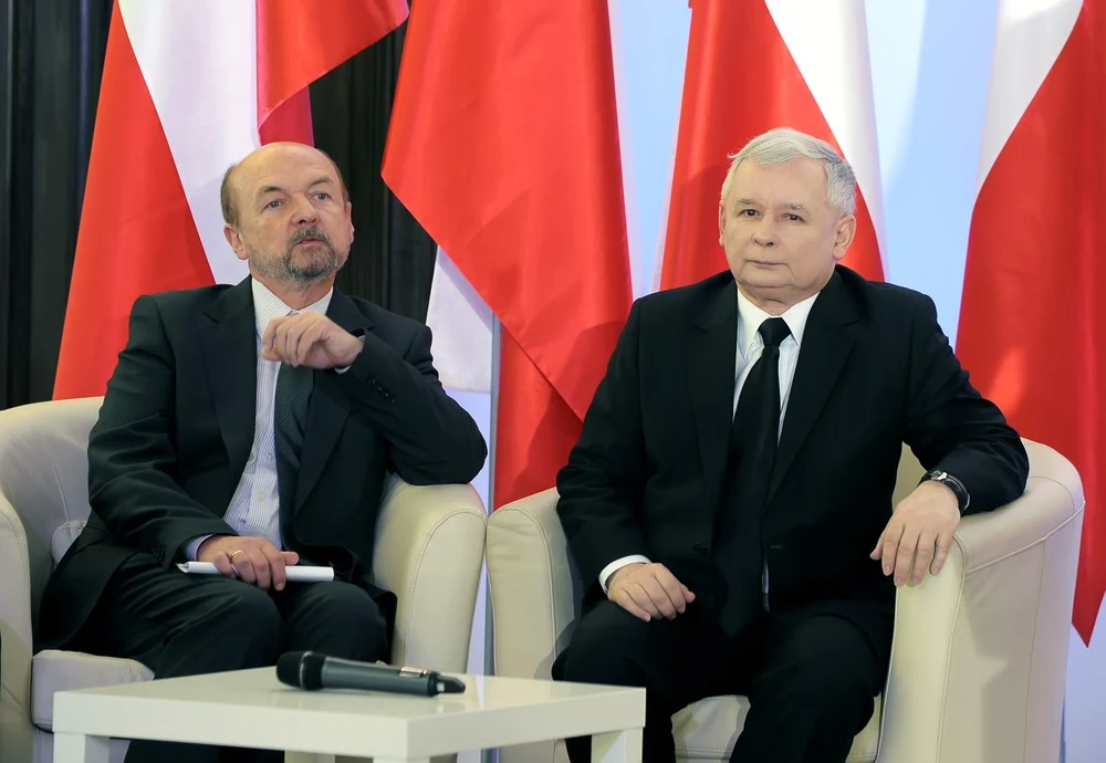Ryszard Legutko i Jarosław Kaczyński
