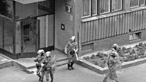 O pobicie podejrzewano zomowców