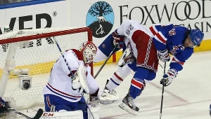 Dustin Tokarski świetnie spisał się w meczu z New York Rangers