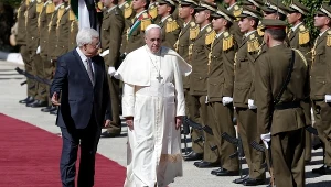 Papież Franciszek w Betlejem