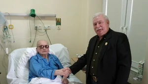 Lech Wałęsa odwiedził gen. Jaruzelskiego w szpitalu
