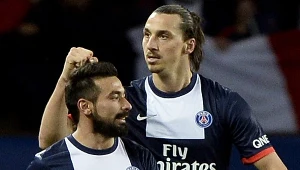 Ezequiel Lavezzi (z lewej) u boku Zlatana Ibrahimovicia